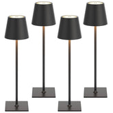 Kakanuo cordless table lamp front view for versatile room lighting without cords