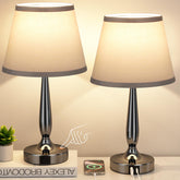 Kakanuo touch table lamp base with intuitive touch control for easy brightness adjustment.
