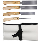 KAKURI Ryoba 5-inch blade for precise rip and cross cuts in fine woodworking.