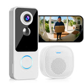 KAMEP doorbell camera with head-to-toe wide view for accurate porch checks