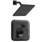 KANDENT Moen Genta LX matte black showerhead for durable, modern water delivery