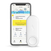 Kangaroo Water Leak Detector and Climate Sensor front view for home monitoring.