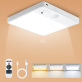 Karjoefar motion sensor closet light with remote for easy operation
