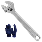 KARRYTON 15in adjustable wrench in full length for versatile fastening tasks