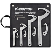 KARRYTON adjustable pin-hook wrench set 3/4 to 2 inches for secure fastener grip