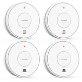 KARUOTOP 10-year battery detector front view showing long-lasting power and slim profile