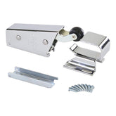 Kason spring-action door closer delivers smooth, quiet closure for heavy doors.