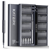 Katerk 80-in-1 screwdriver set box with compact case for easy storage