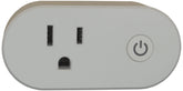 KAUF Power Monitoring Smart Plug setup showing quick install and local control.