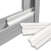 Kayleinster 26ft weatherstripping on a window to reduce drafts and improve comfort.