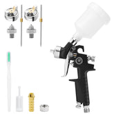 KCNKCN mini HVLP gun 0.8mm nozzle for precise detail spraying
