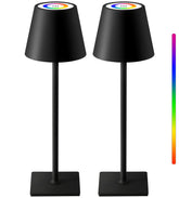 KDG cordless table lamp front view showing portable design ideal for dining and study