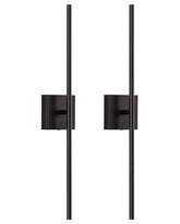 KDG cordless wall sconces set 2 for easy bedroom and hallway lighting