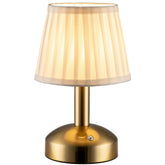 KDG modern cordless lamp with gold base for ambient desk lighting