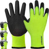 Kebada T3 Winter Work Gloves palm coating provides secure grip in dry and wet conditions