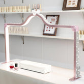 KEDAO nail light half moon desk lamp with even illumination for precise manicures