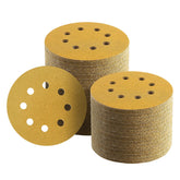 Keeimp 5-inch sanding disc with 8-hole dust extraction for wood finishing.