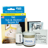 Keeney tub repair kit bone setup showing contents for quick fixes