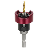 KEENTECH carbide-tipped 82° countersink guides clean, precise flush seating in wood