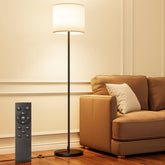 Keepsmile dimmable floor lamp with remote control for effortless mood lighting in living rooms.