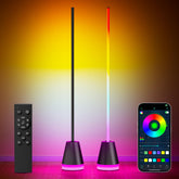 Keepsmile Smart RGB Corner Floor Lamp base assembly delivers shadow-free illumination for a sleek setup