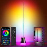 Keepsmile Smart RGB Corner Lamp base showcases shadow-free lighting and vibrant colors.