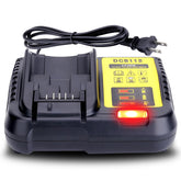Kekepowtobat DCB112 replacement charger ready for Dewalt battery charging