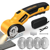 KELIN cordless electric scissors with 3000mAh battery for long cutting sessions