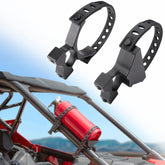 KEMIMOTO UTV extinguisher mount on aluminum bracket for quick access