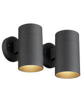 Ken & Ricky outdoor wall sconce front view highlights inviting entryway lighting