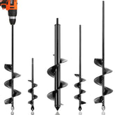 KENDO auger drill bit size 1.6x8.67 inches for quick bulb planting