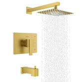 KENES brushed gold finish close-up for a premium bathroom upgrade.