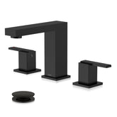 KENES KE-9050-2-P matte black front view with fingerprint-resistant finish for easy cleaning.