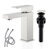 KENES LJ-9031 brushed-nickel sink faucet for a stylish, durable bathroom upgrade.