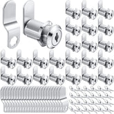 Kenning 24-piece cabinet lock set for secure drawers and compartments