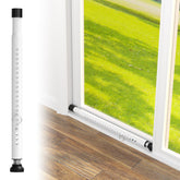Keplrend sliding door security bar with extended range secures doors from inside.