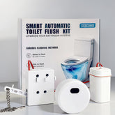KERDE touchless flush sensor front view demonstrates hands-free hygiene benefits