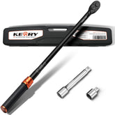 Kerry half-inch drive torque wrench with a 20-inch body for high-torque tightening.