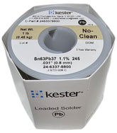 Kester 0 031 inch rosin-core solder roll for precise joints