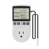 KETOTEK thermostat outlet display shows current temperature for quick monitoring