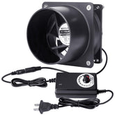 KEYFANCLUB 80mm axial exhaust fan for compact cooling in DIY enclosures.
