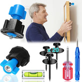Keyhole Marker all-in-one hanging kit with level for precise wall alignment.