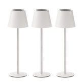 Keysays 3-pack cordless table lamp top view shows compact design for versatile placement