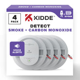 Kidde 30CUA10-V front view: compact dual smoke and CO detector for homes.