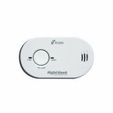 Kidde Nighthawk CO alarm front view showing compact design for any room