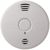 Kidde smoke and CO detector front view highlighting dual sensors for safer homes.