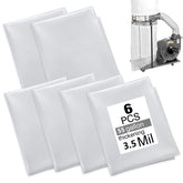 KIKINIKO dust-collector-bags 55-gallon, easy replacement for 31x40 in systems