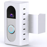 KIMILAR anti-theft doorbell mount front view for Ring/Blink, secure placement.