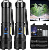 KINGCAESAR dual-pack flashlights offer bright illumination for home and outdoors
