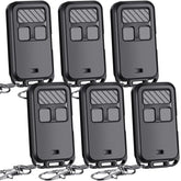 Kingdder 890MAX universal remote in a six-pack for universal garage door compatibility.